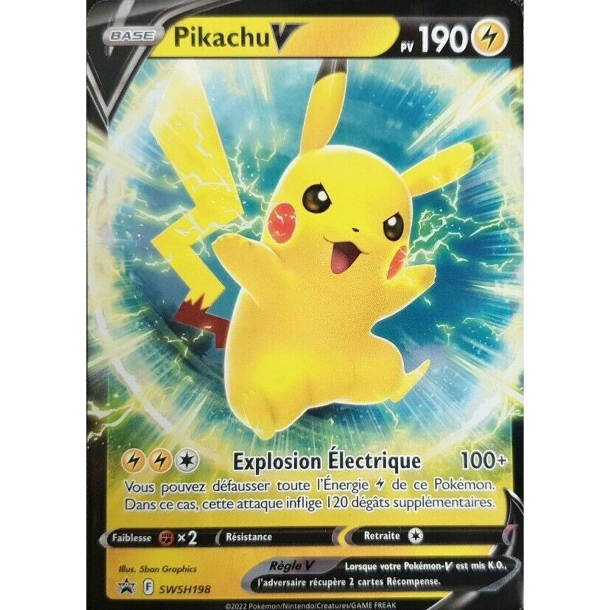 Pikachu V – Ultra Rare – SWSH198