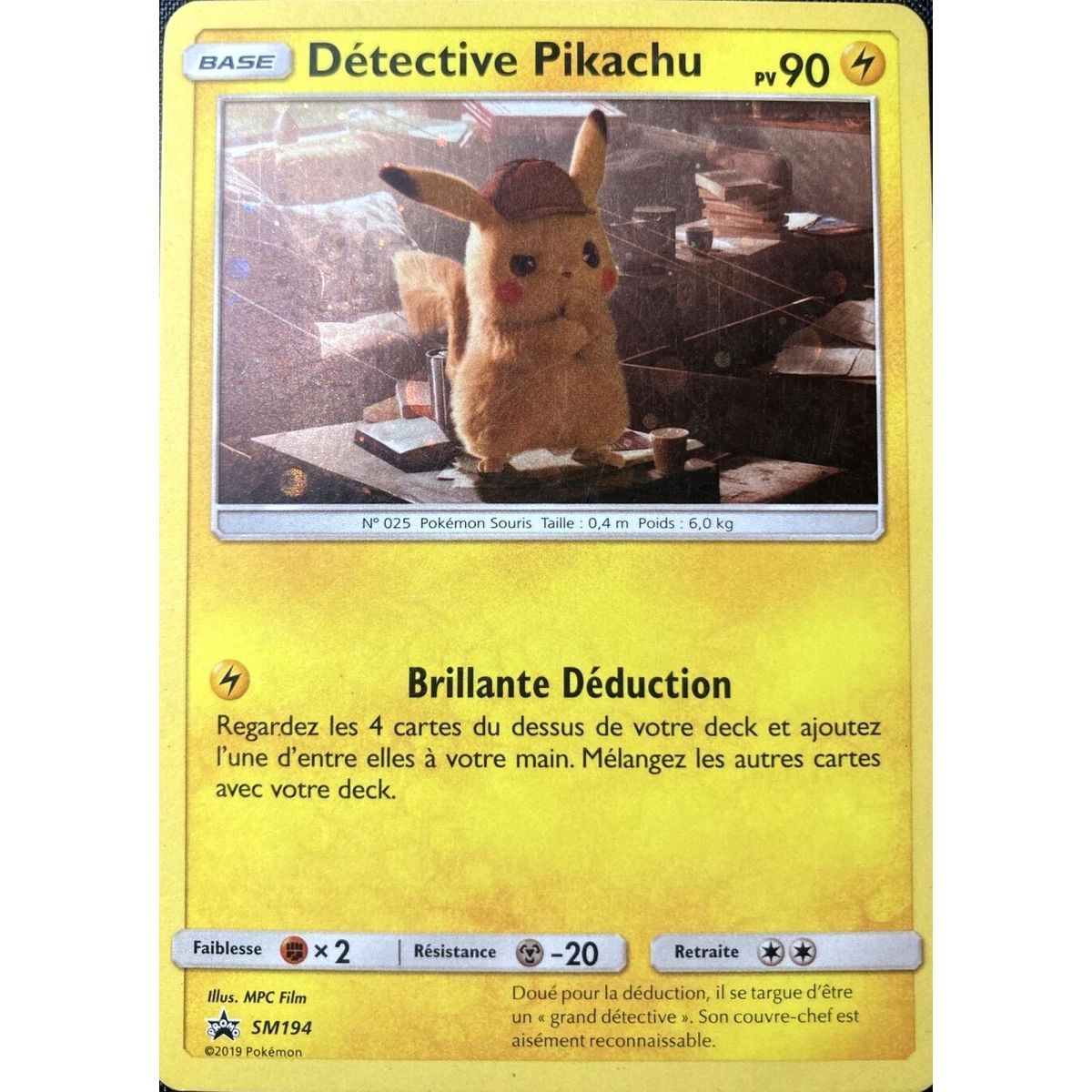 Detektiv Pikachu – Holo Rare – SM194