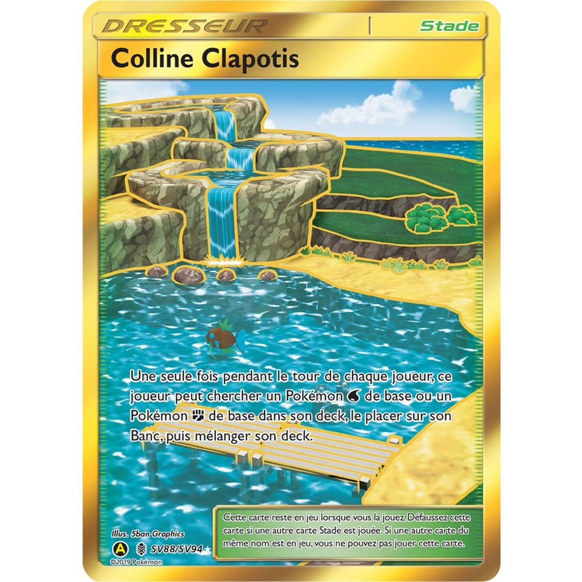 Colline Clapotis – Full Art Ultra Rare SV88/SV94 – Sonne und Mond 11,5 Okkulte Schicksale