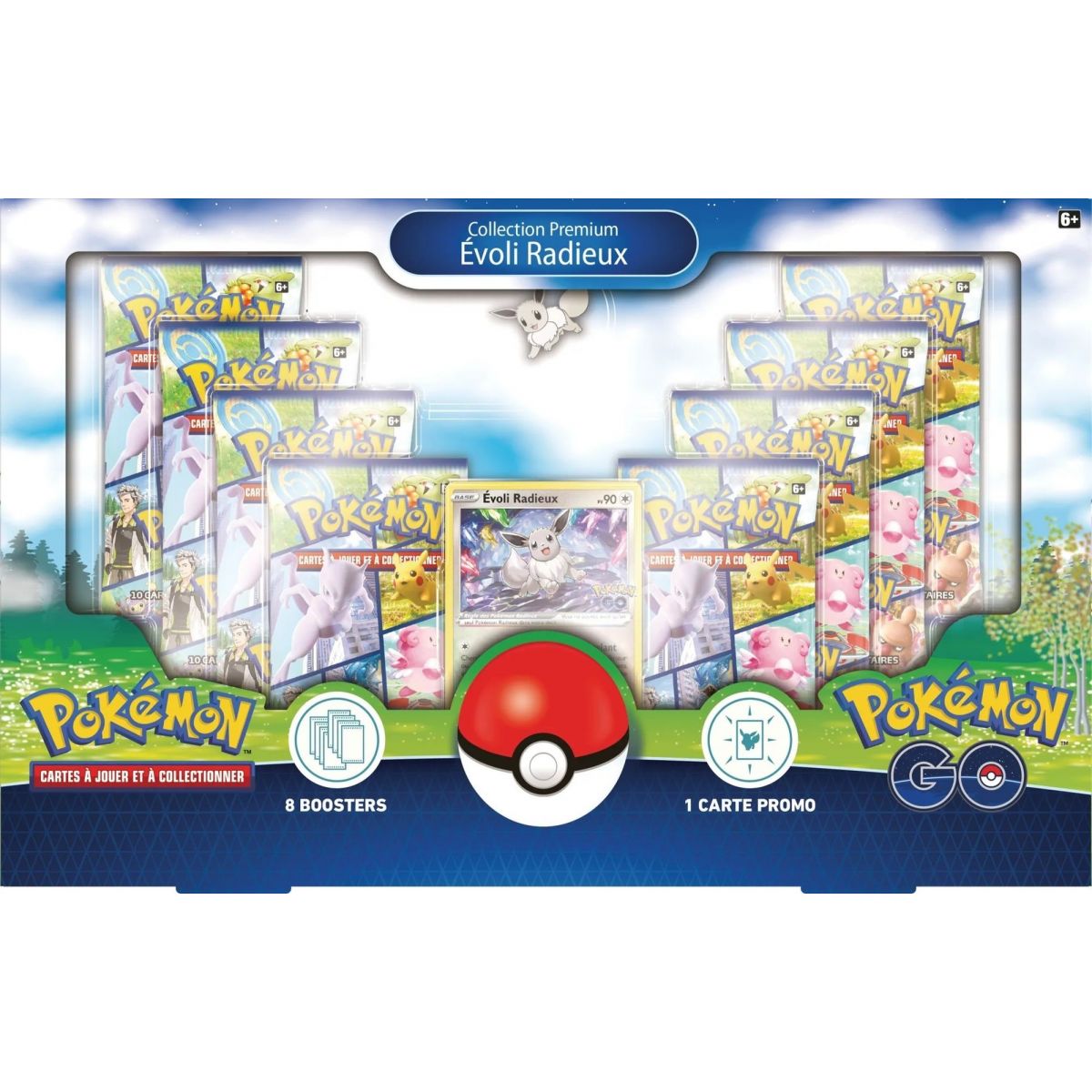 Pokémon – Premium-Box – Radiant Eevee – Pokémon Go [EB10.5] – FR