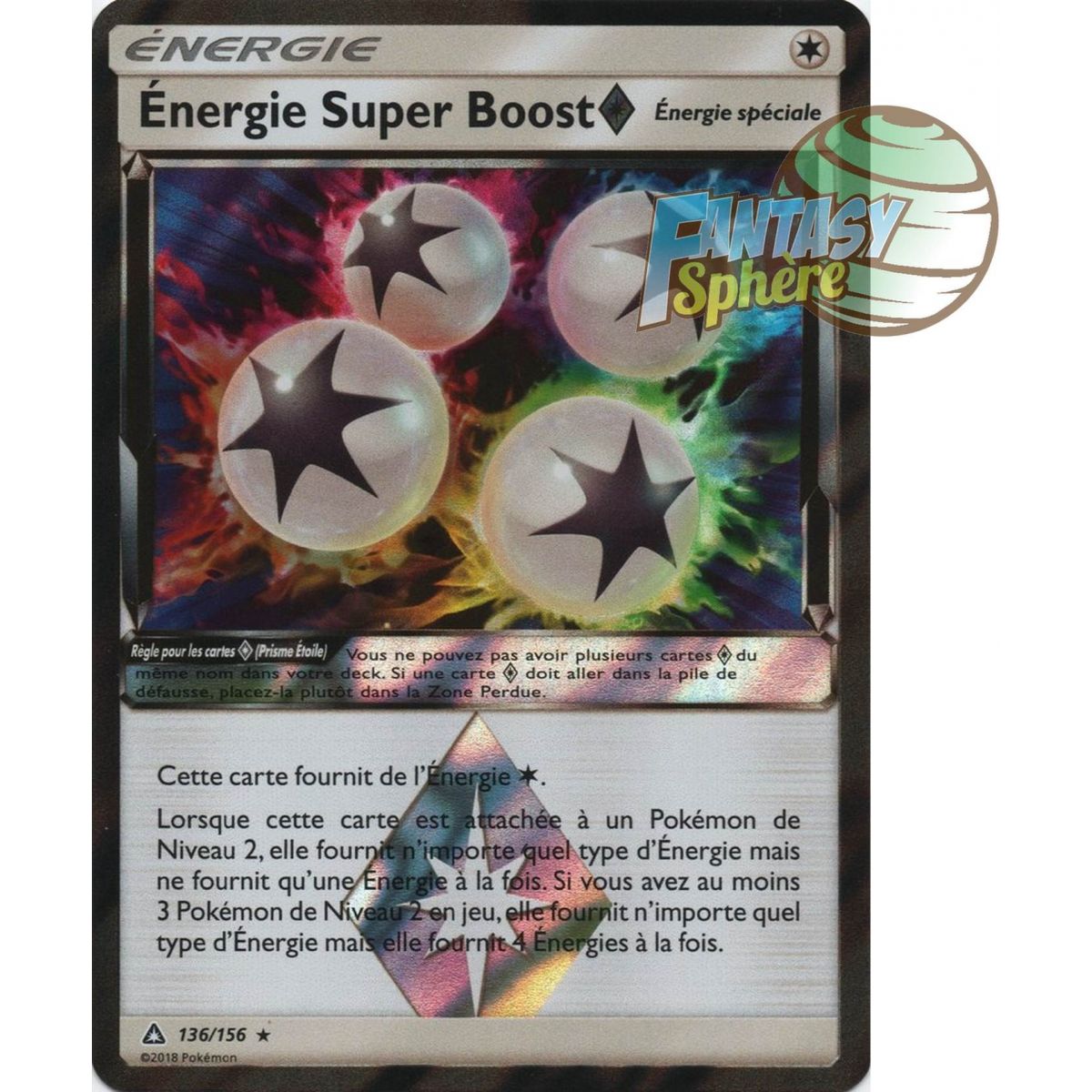 Super Boost Energy – Seltenes Prisma 136/156 – Sonne und Mond 5 Ultra Prisma