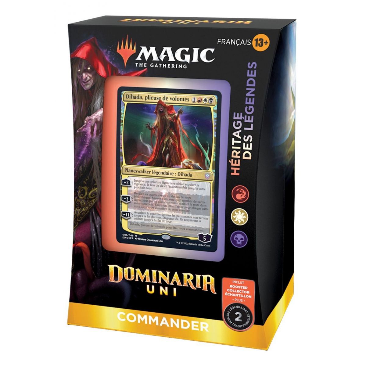 MTG – Deck Commander – Dominaria Kingdom – Legacy of Legends – FR