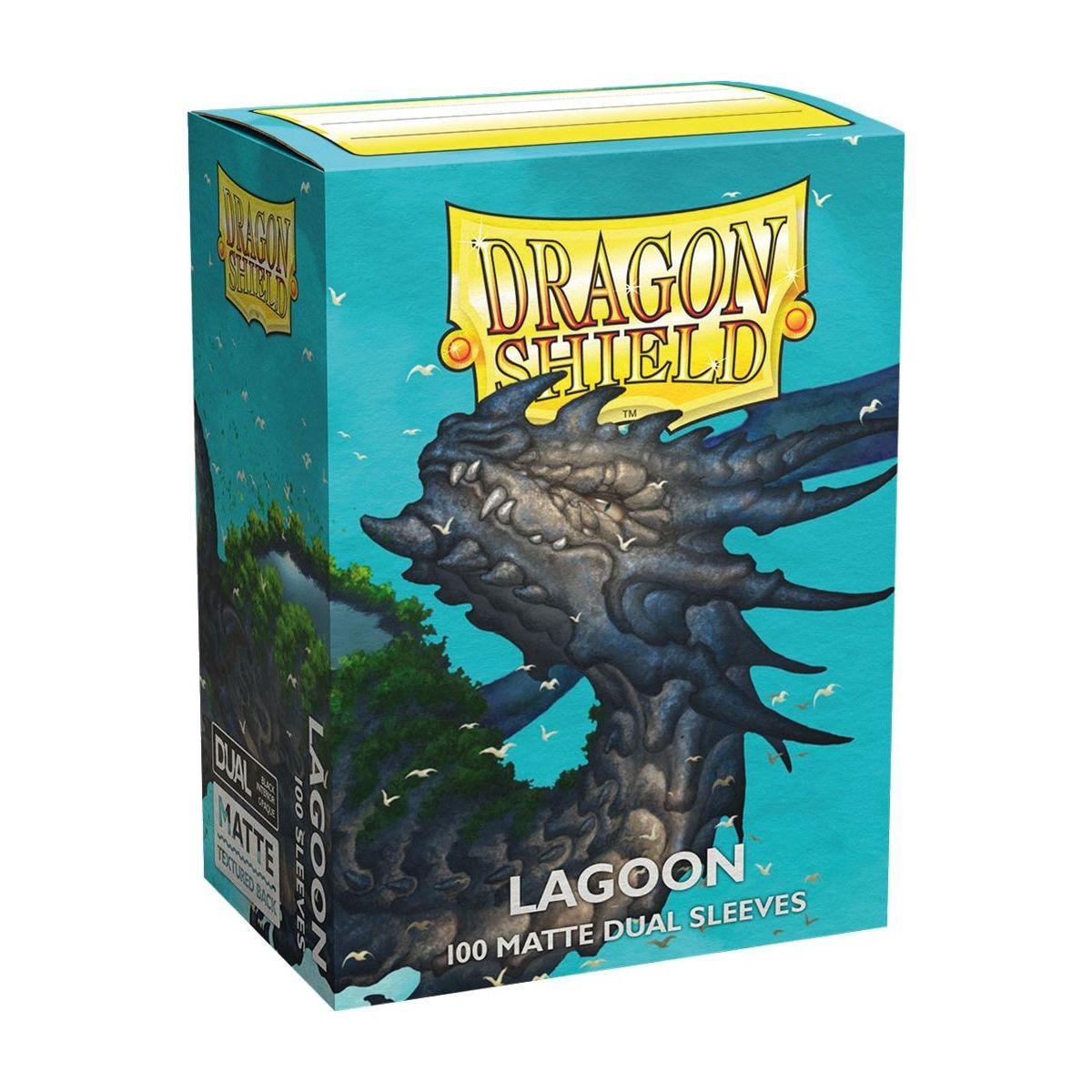 Item Dragon Shield – Standardhüllen – Dual Matte Lagoon (100)