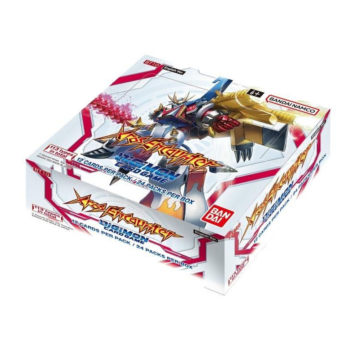 Item Digimon – Display – Box mit 24 Boostern – BT10 XROS Encounter – DE