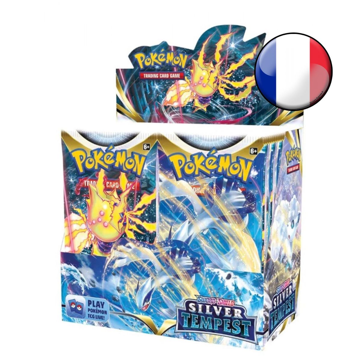 Item Pokémon – Display – Box mit 36 Boostern – Silver Storm [EB12] – FR