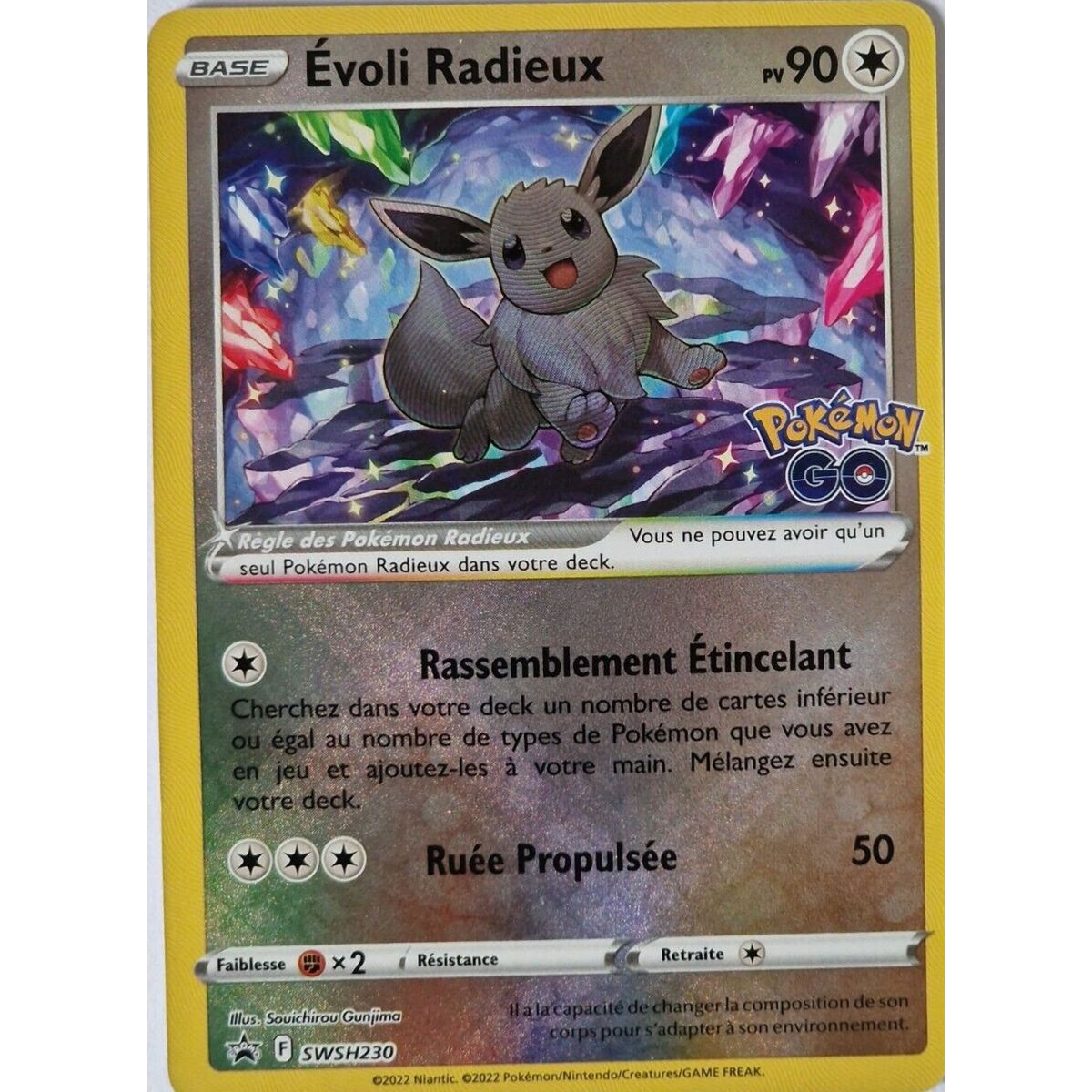 Strahlender Evoli – Holo Rare – SWSH230