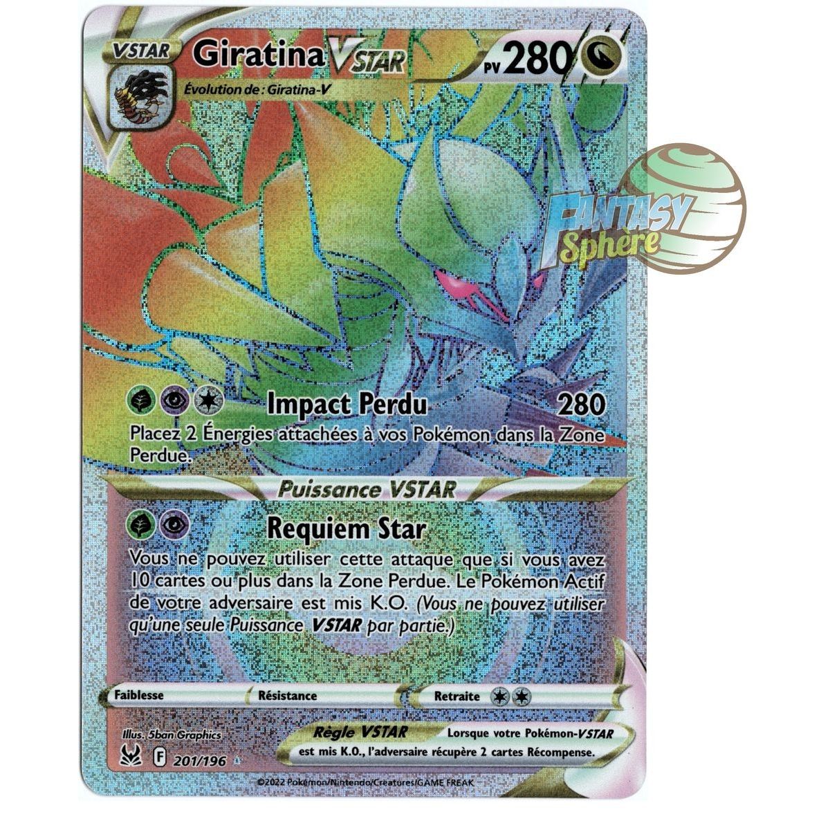 Item Giratina VSTAR – Secret Rare 201/196 – Schwert und Schild 11 Lost Origin