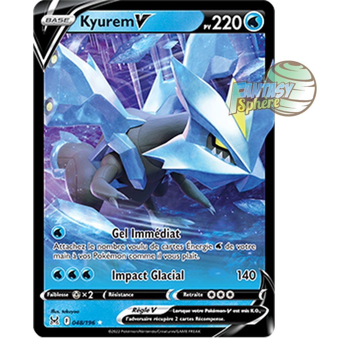 Kyurem V – Ultra Rare 48/196 – Schwert und Schild 11 Lost Origin