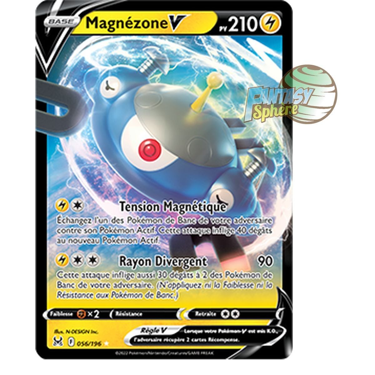 Magnezone V – Ultra Rare 56/196 – Schwert und Schild 11 Lost Origin