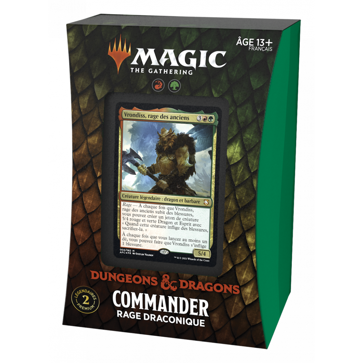 MTG - Commander-Deck - Forgotten Realms: Adventures in the Forgotten Realms - Dragon Rage - FR