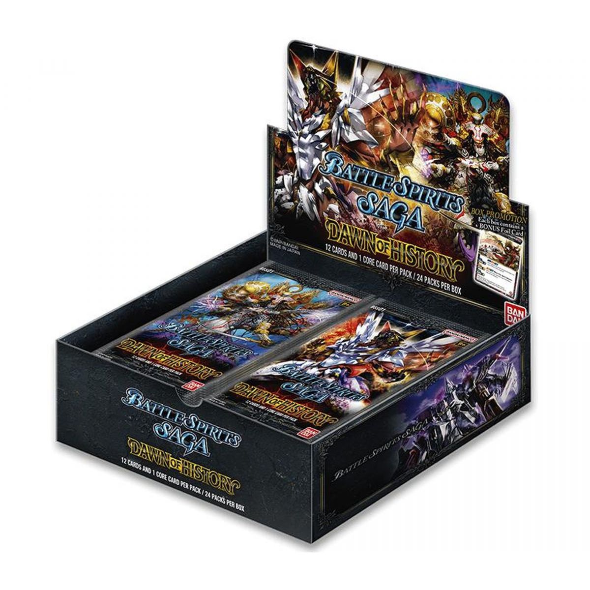 Battle Spirits Saga – Box mit 24 Boostern – BSS01 Dawn of History – DE