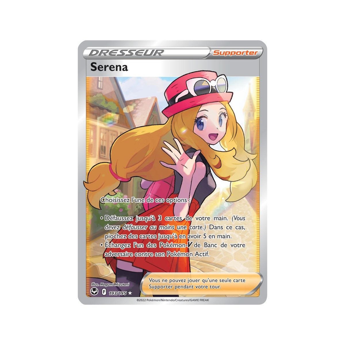 Item Serena – Full Art Ultra Rare 193/195 – Schwert und Schild 12 Silver Storm