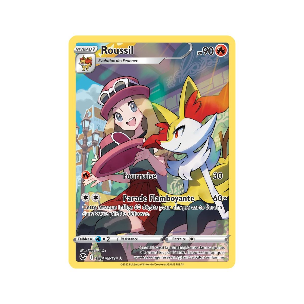 Item Roussil – Full Art Ultra Rare TG01/TG30 – Schwert und Schild 12 Silver Storm