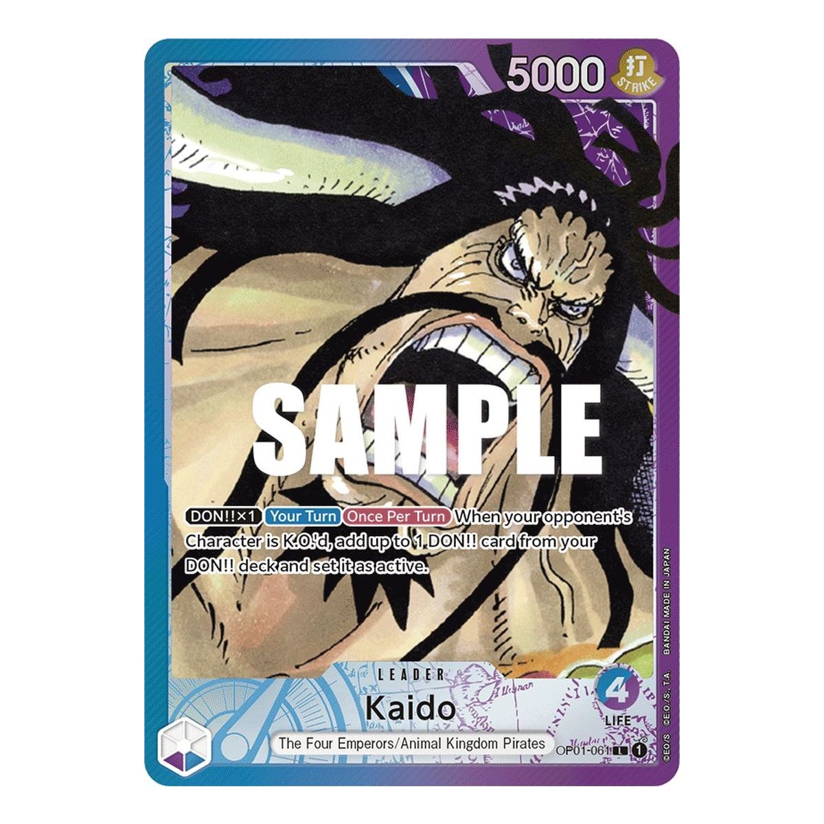 Item Kaido – L Parallel OP01-061 – OP01 Romance Dawn