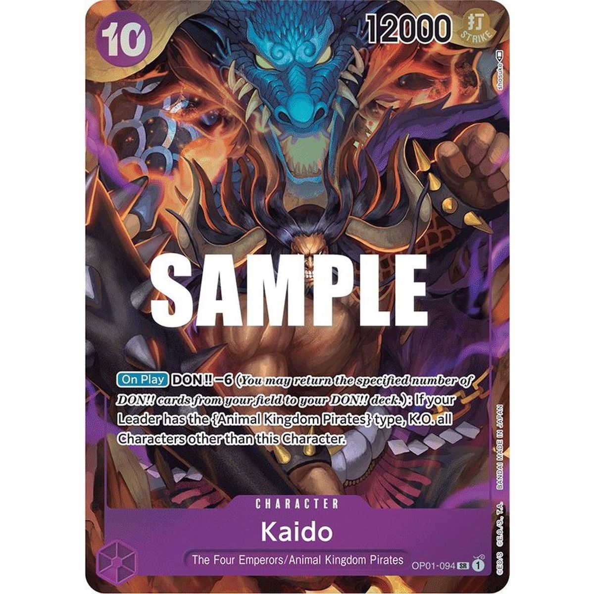 Item Kaido – SR Parallel OP01-094 – OP01 Romance Dawn