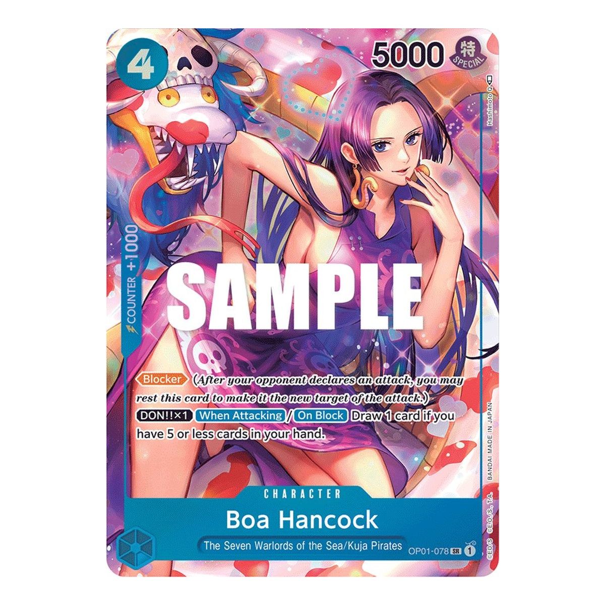 Item Boa Hancock – SR Parallel OP01-078 – OP01 Romance Dawn