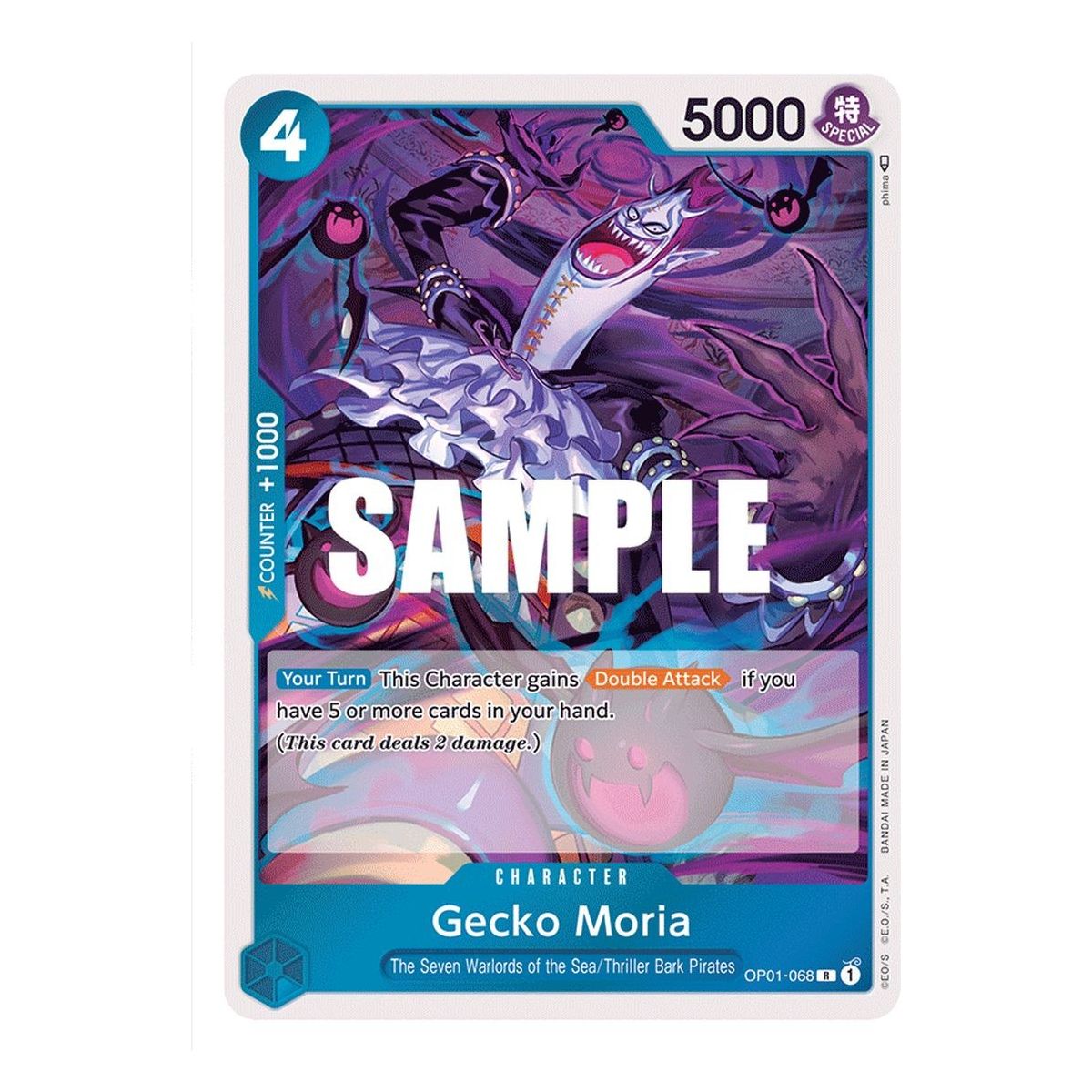 Item Gecko Moria – R OP01-068 – OP01 Romance Dawn