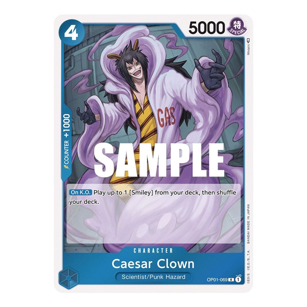 Caesar Clown – R OP01-069 – OP01 Romance Dawn