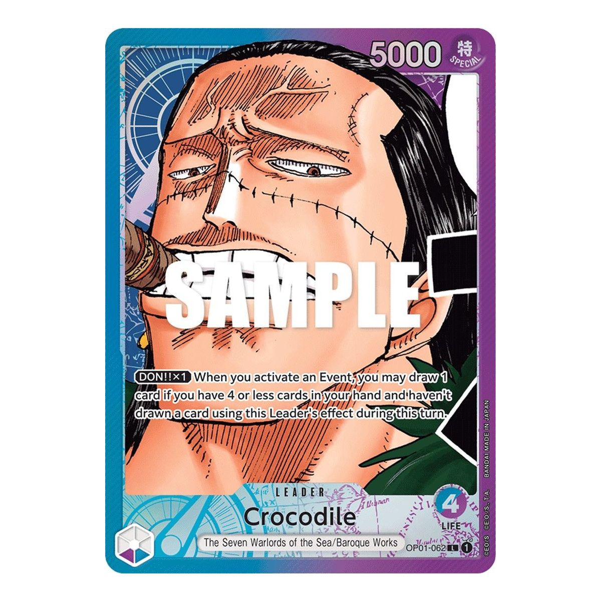 Krokodil - L Parallel OP01-062 - OP01 Romance Dawn