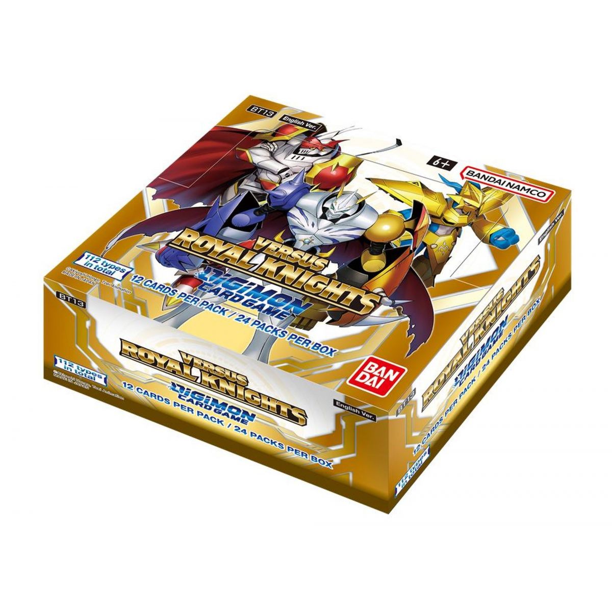 Digimon – Display – Box mit 24 Boostern – BT13 Versus Royal Knights – DE