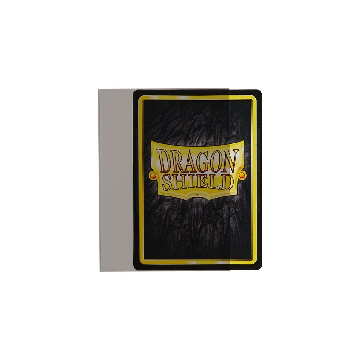 Dragon Shield – Standardgröße – Kartenhüllen – perfekte Passform, Smoke Sideloading – transparent (100)