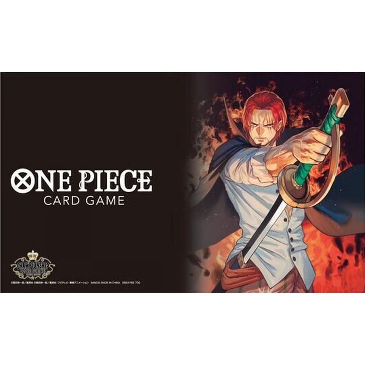 Item One Piece – Spielmatte – Shanks – Meisterschaft 2022 – versiegelt