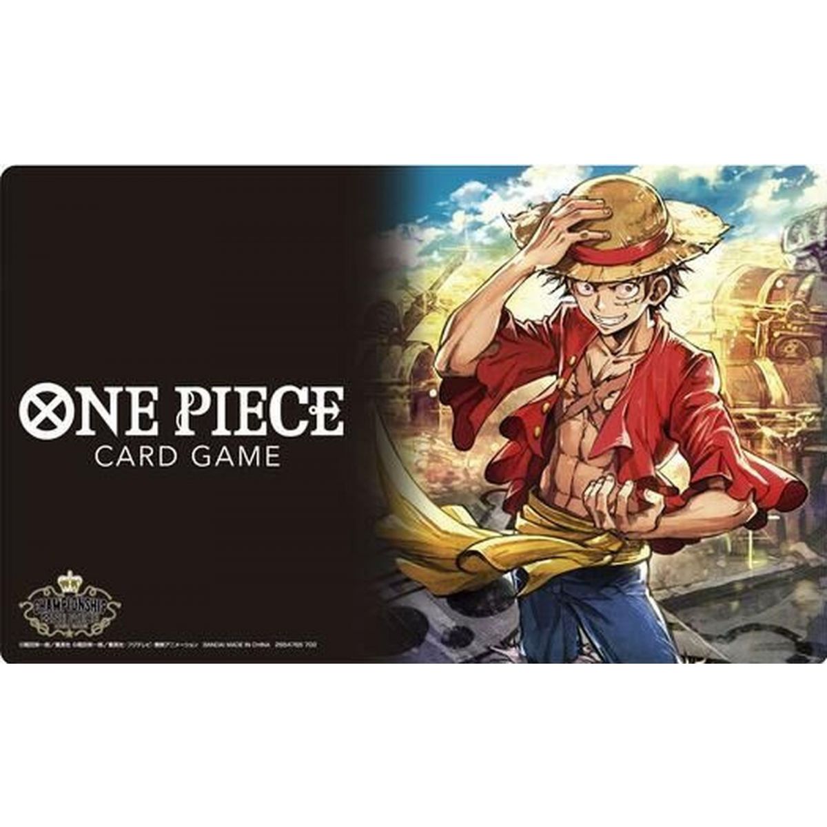 Item One Piece – Spielmatte – Ruffy – Meisterschaft 2022 – versiegelt