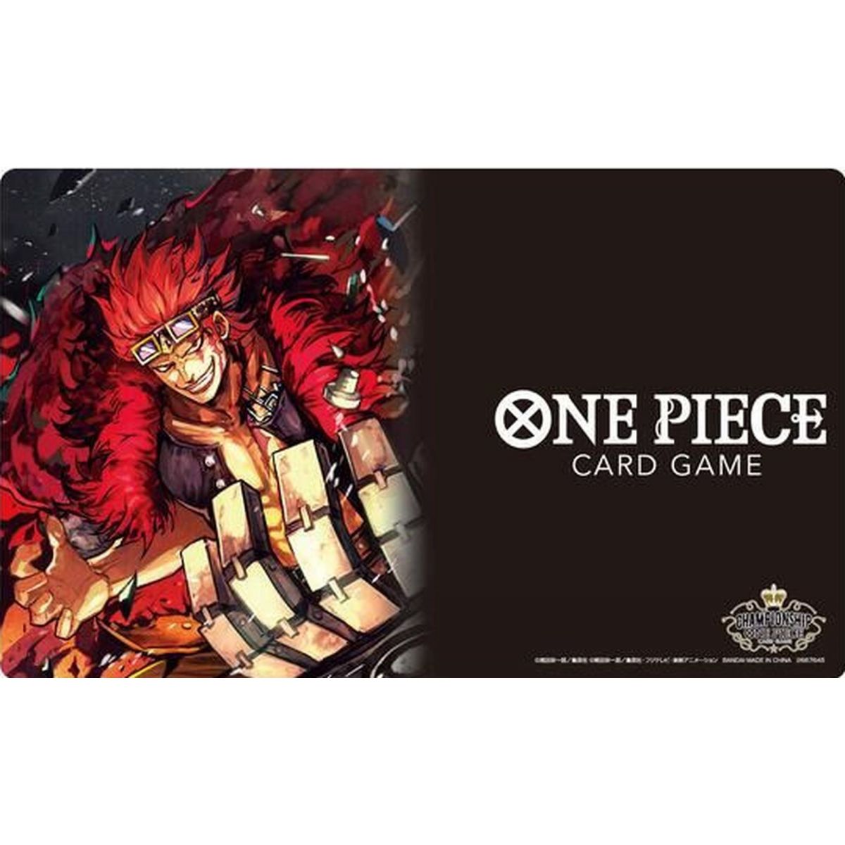 One Piece – Spielmatte – Eustass Kid – Meisterschaft 2022 – versiegelt