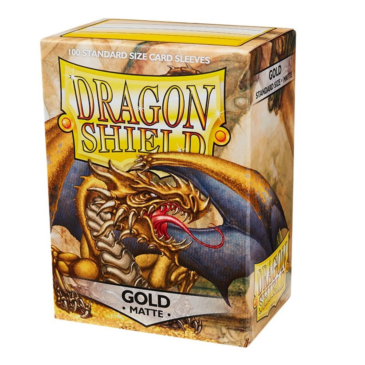 Dragon Shield - Standardhüllen - Mattgold (100)