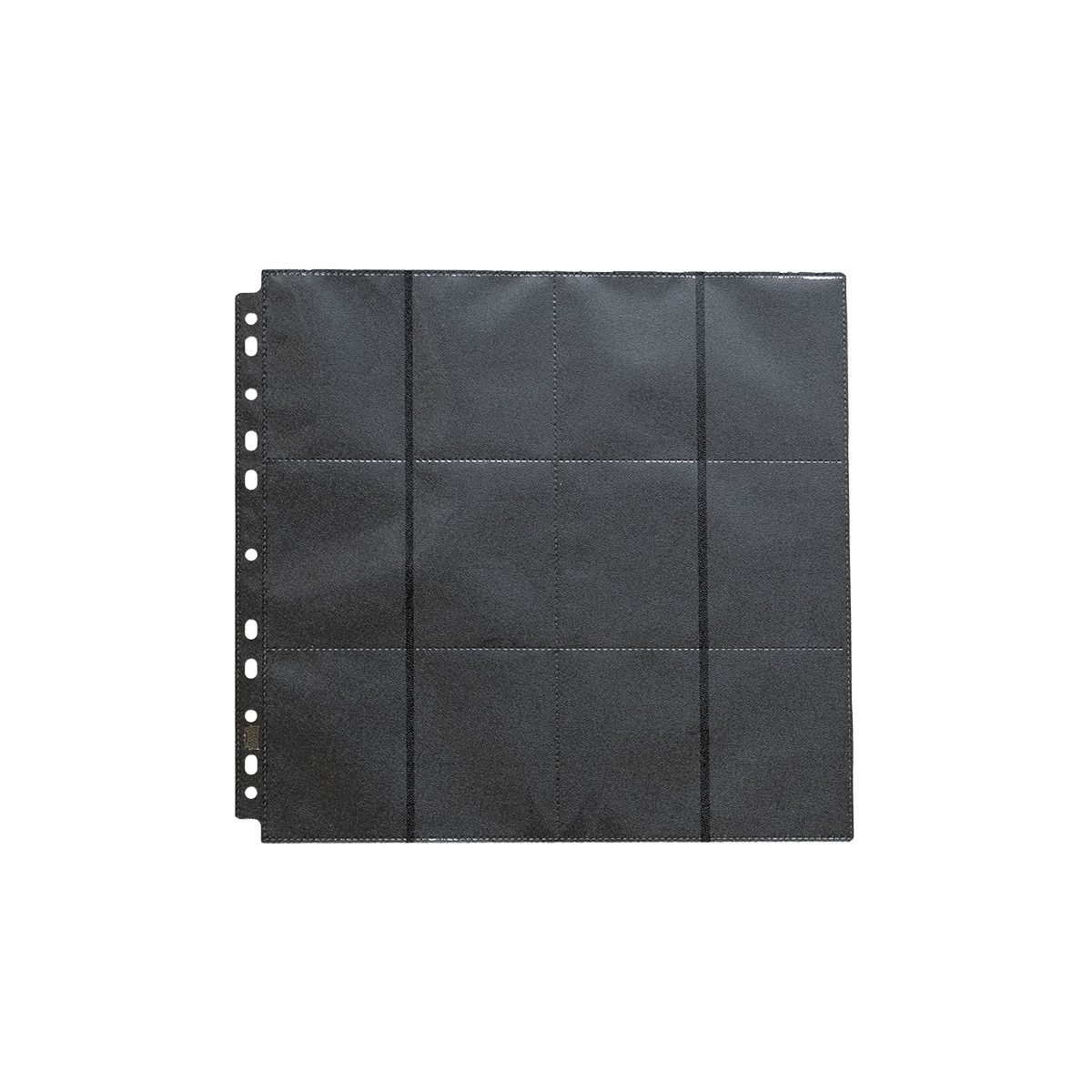 Dragon Shield – 50 Ordnerseiten – 24 Boxen – Seiteneinzug, schwarz, blendfrei (50)
