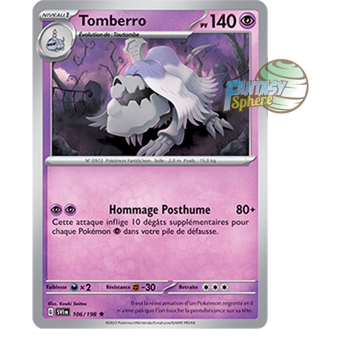 Tomberro – Holo Rare 106/198 – Scharlachrot und Violett