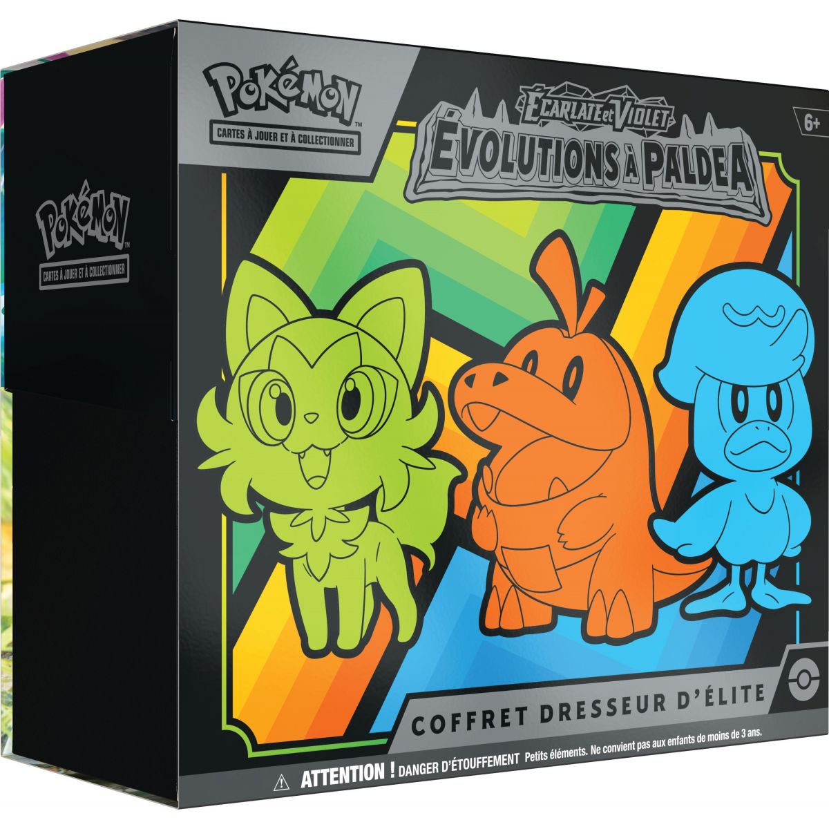 Pokémon – ETB-Elite-Trainer-Box – Scharlachrot und Lila – Entwicklungen in Paldea – [SV02 – EV02] – FR