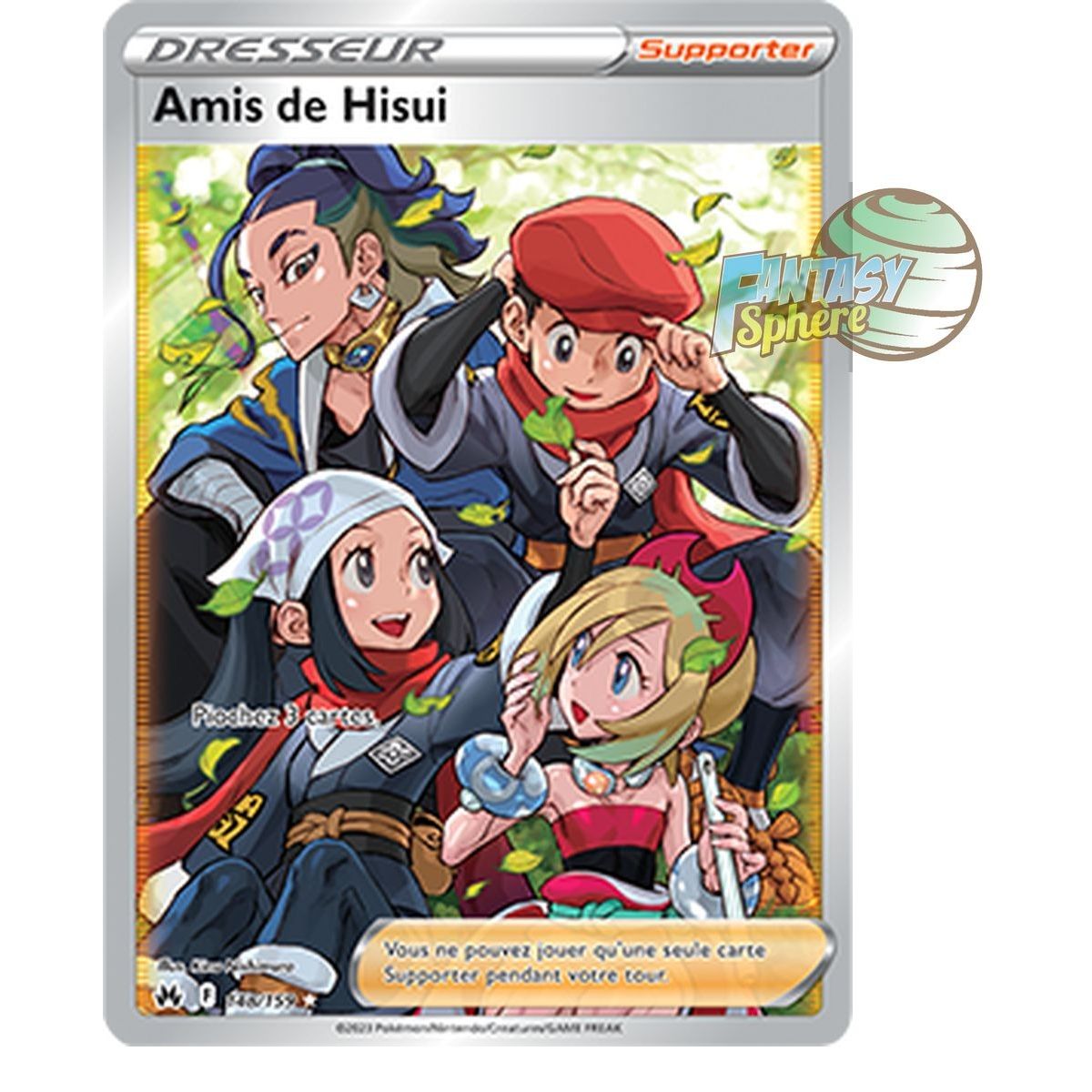 Item Amis de Hisui - Full Art Ultra Rare 148/159 - Epee et Bouclier 12.5 Zenith Supreme