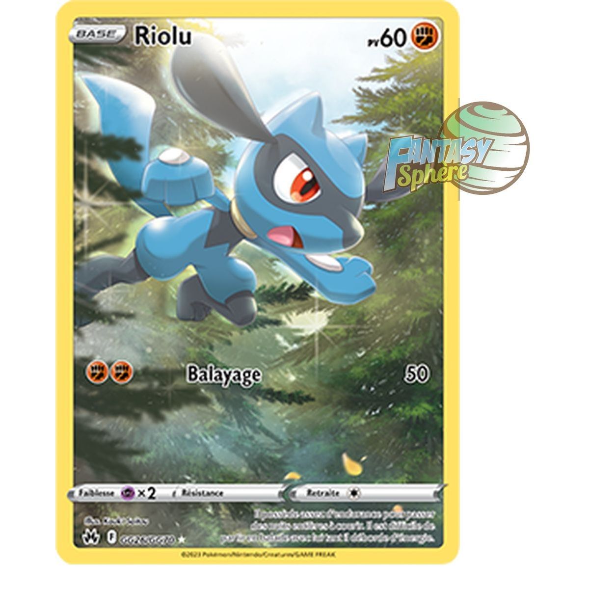 Riolu – Seltenes GG26/GG70 – Schwert und Schild 12,5 Zenith Supreme