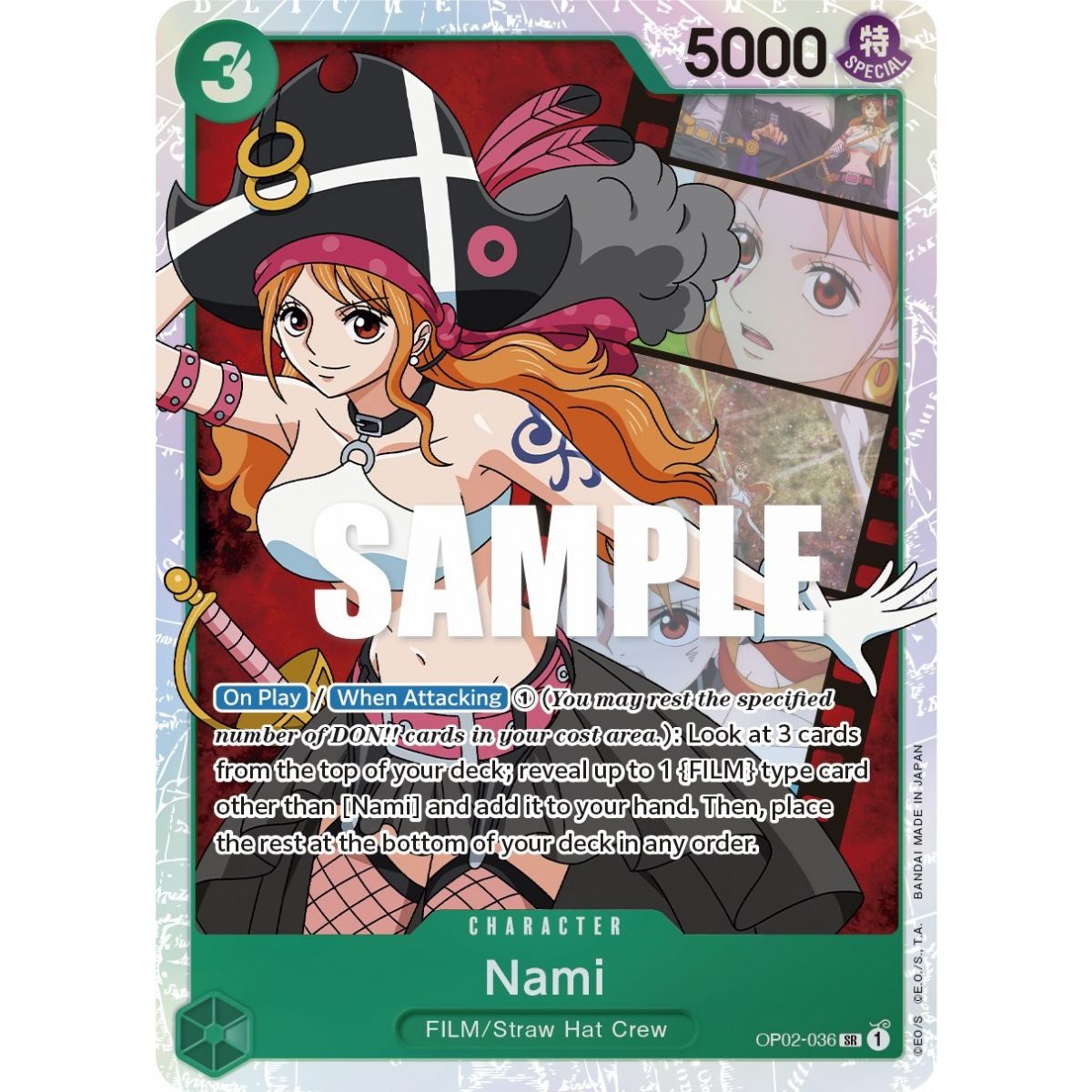 Item Nami – SR OP02-036 – OP02 Paramount War