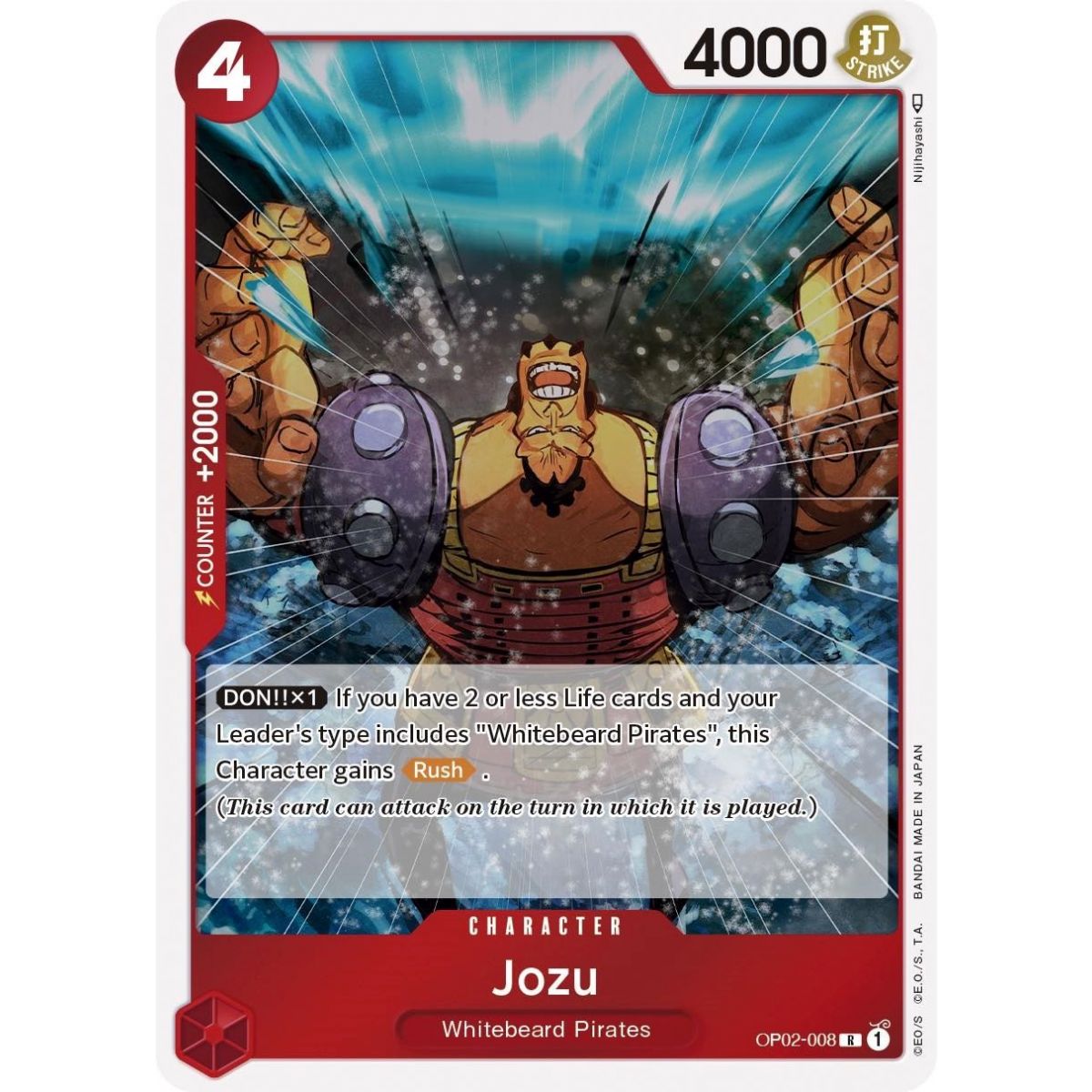 Item Jozu – R OP02-008 – OP02 Paramount War