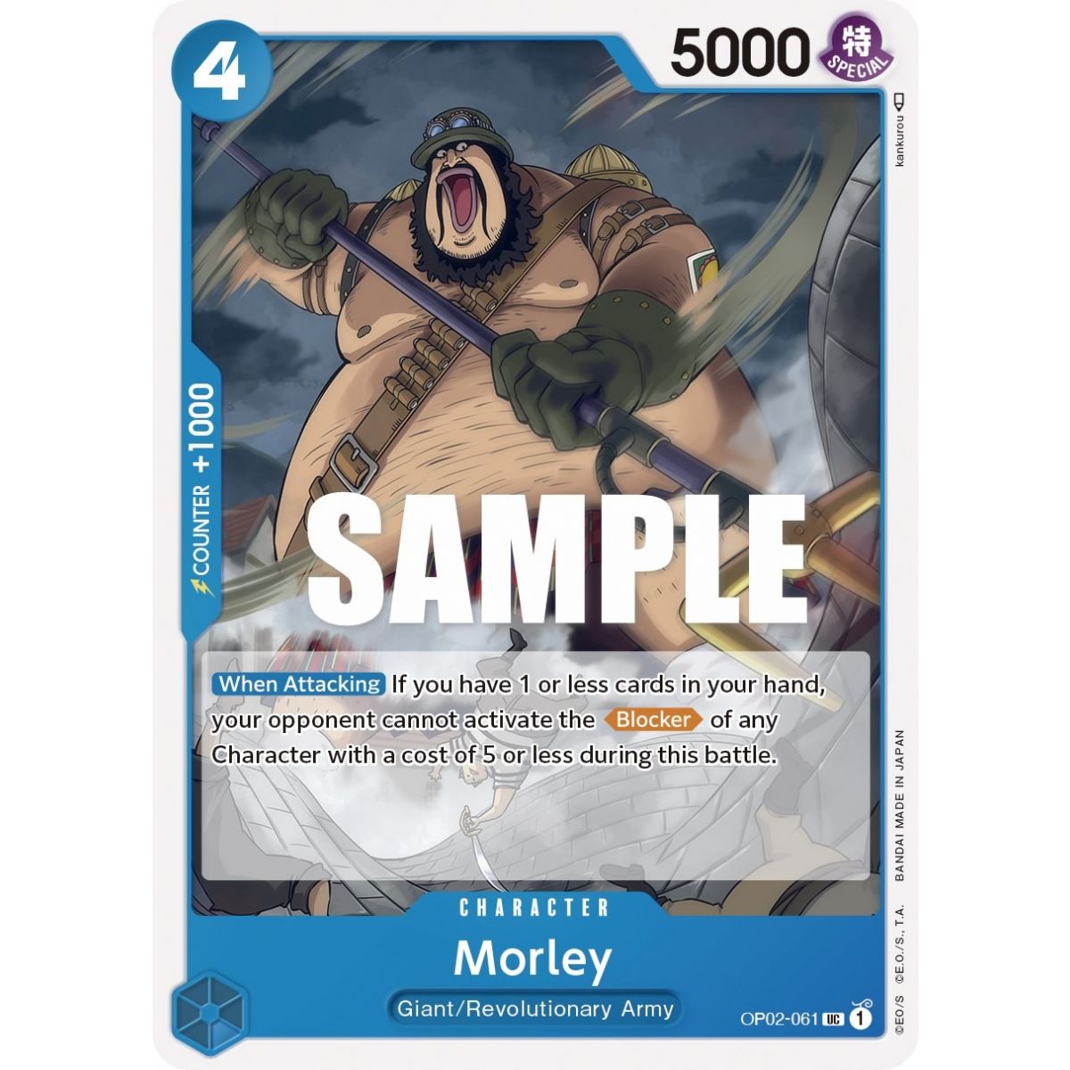 Morley – UC OP02-061 – OP02 Paramount War