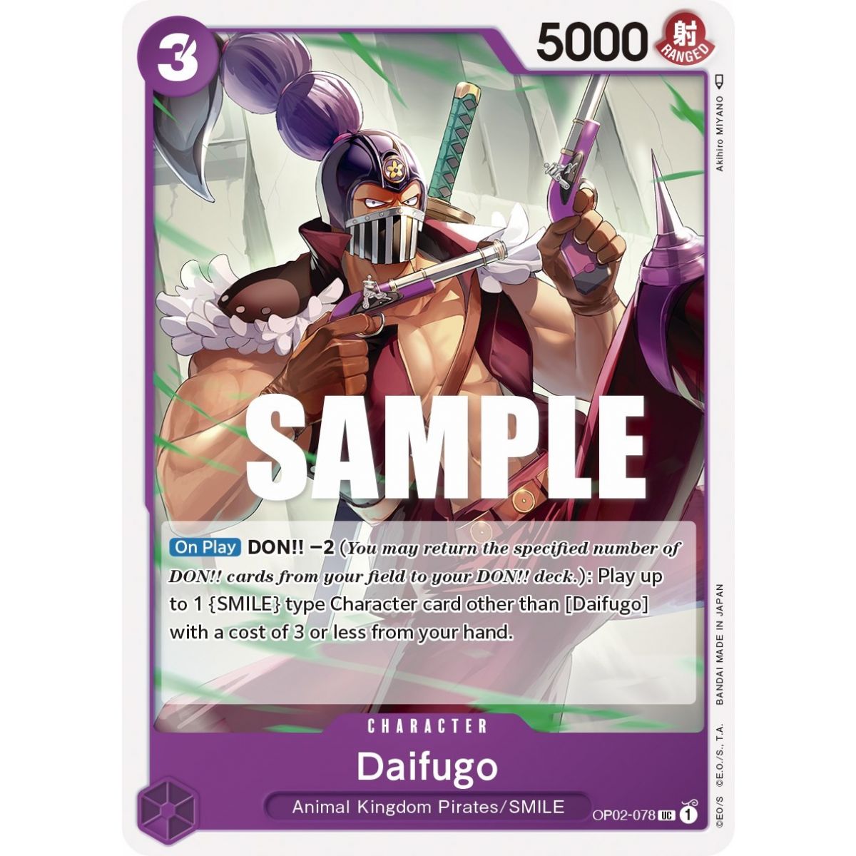 Daifugo – UC OP02-078 – OP02 Paramount War