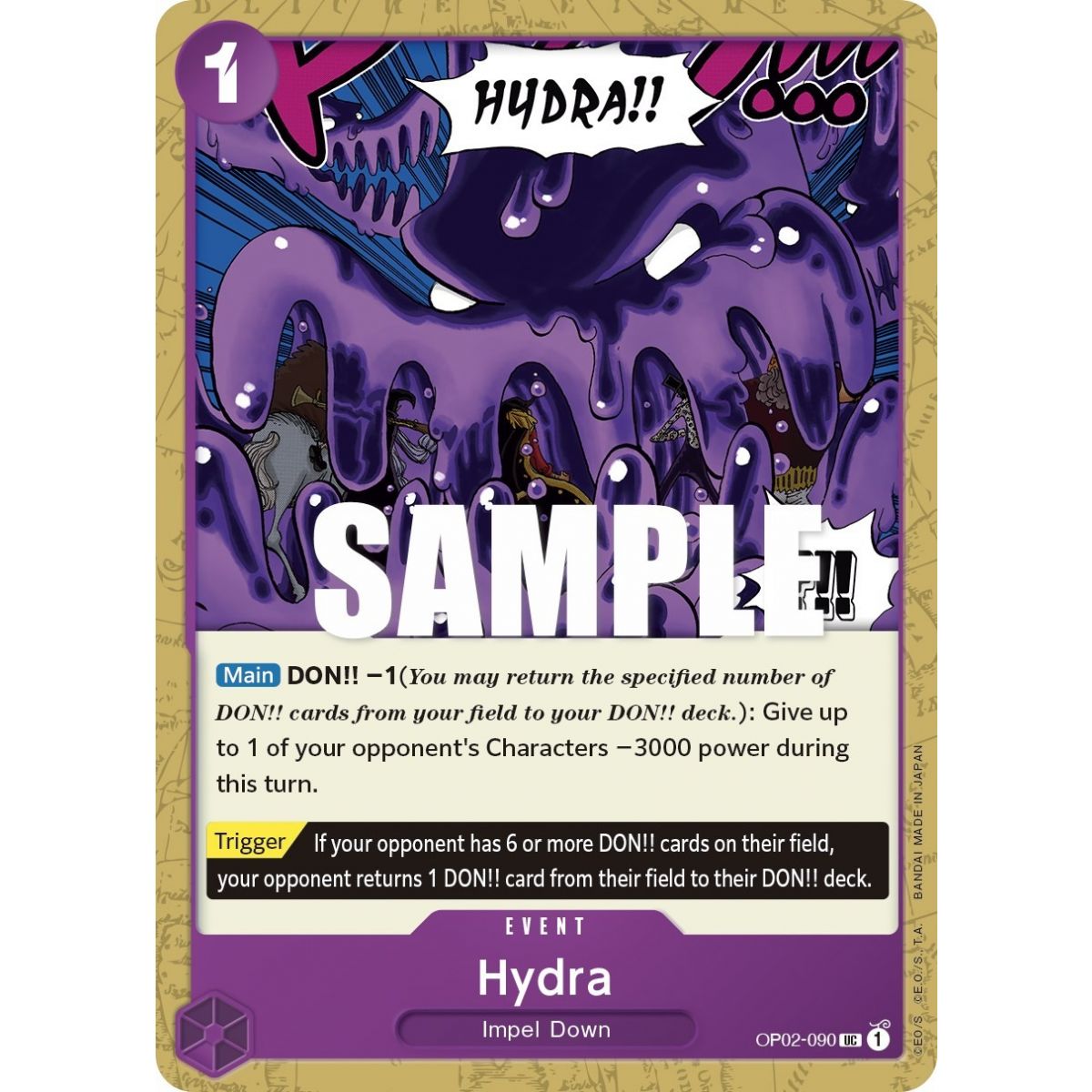Hydra – UC OP02-090 – OP02 Paramount War
