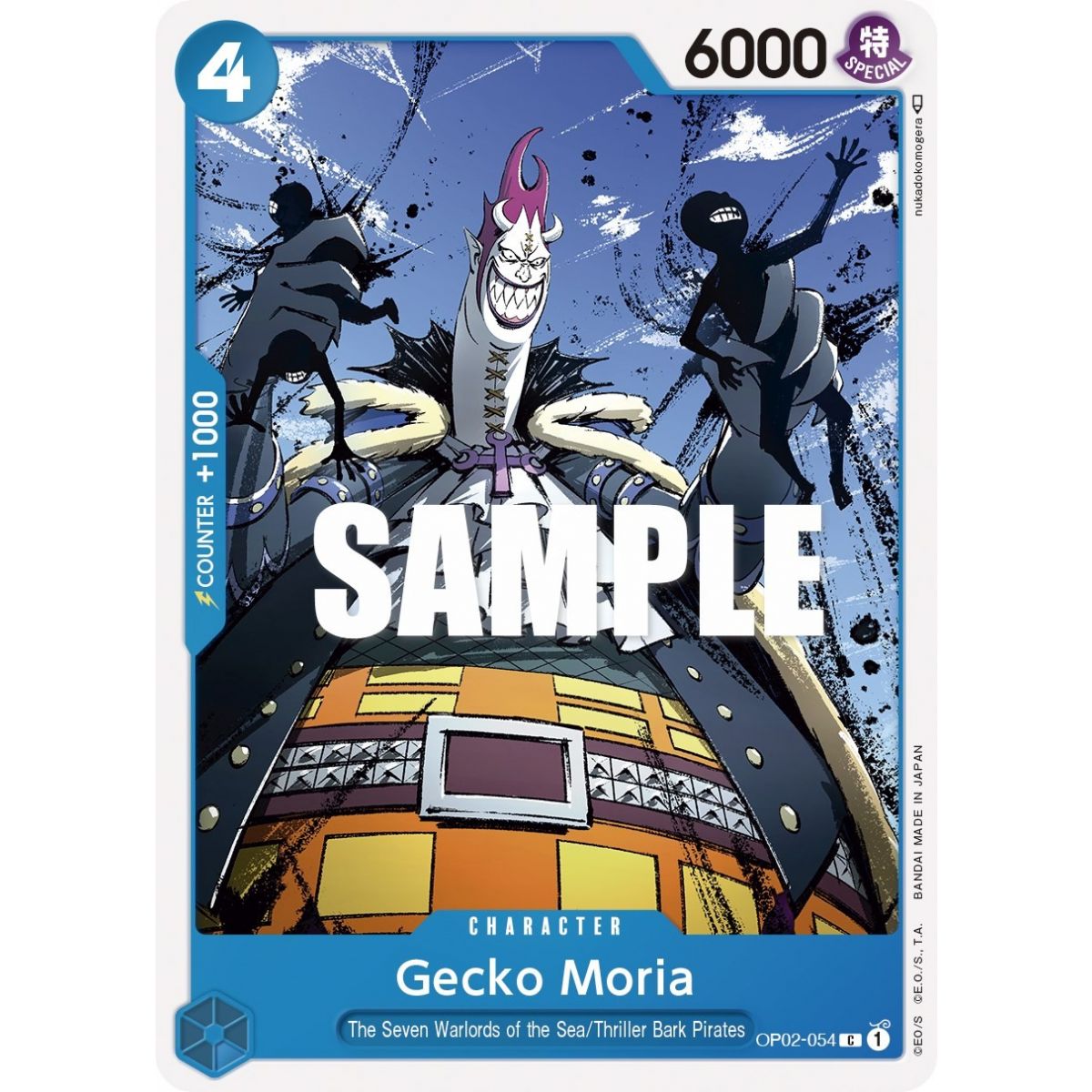 Item Gecko Moria – C OP02-054 – OP02 Paramount War