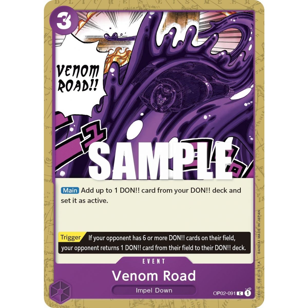 Venom Road – C OP02-091 – OP02 Paramount War