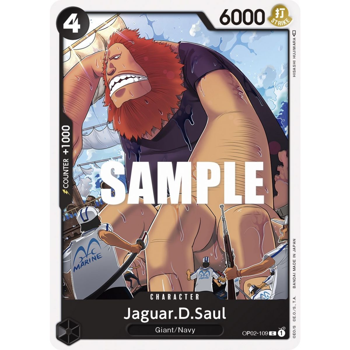 Jaguar.D.Saul – C OP02-109 – OP02 Paramount War