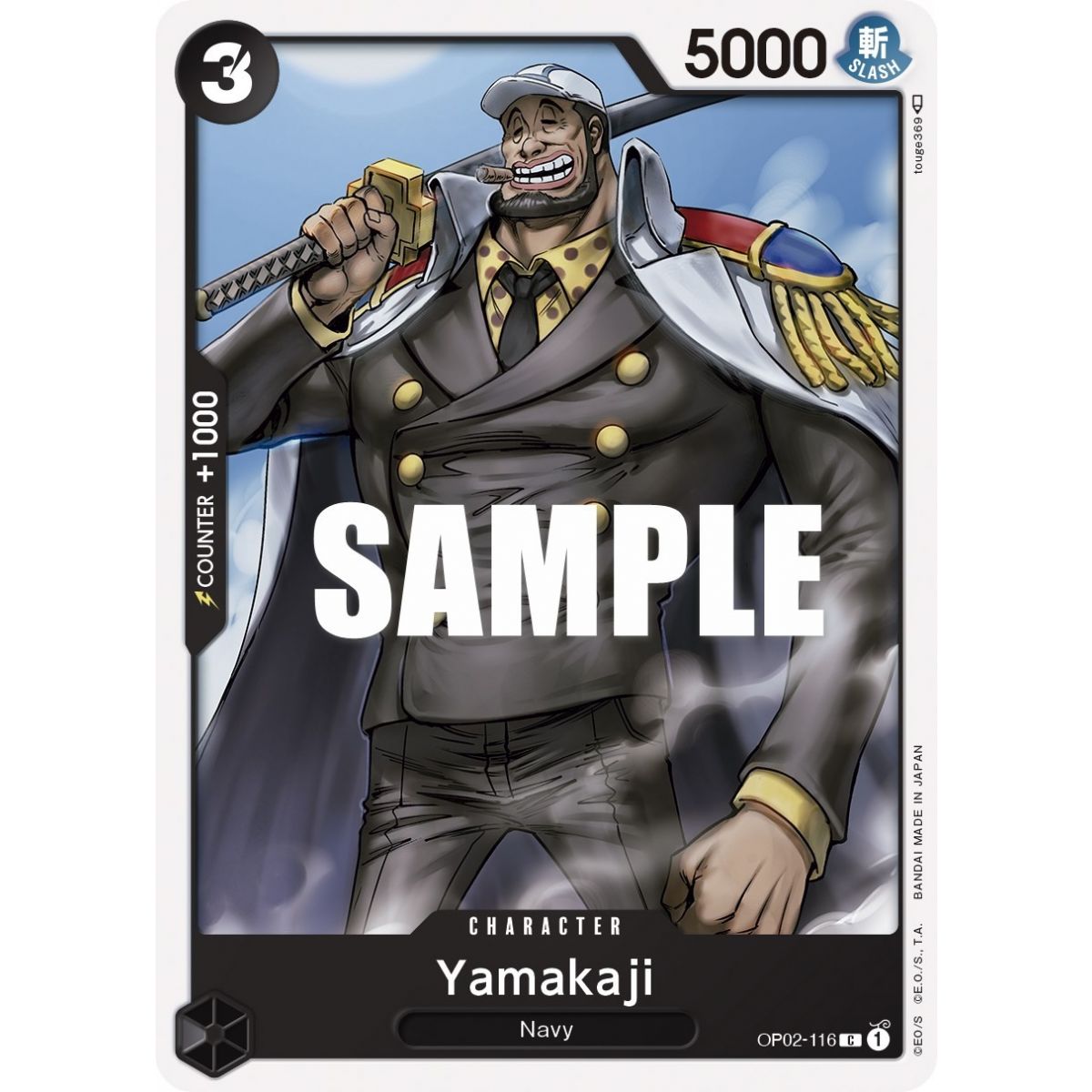 Yamakaji – C OP02-116 – OP02 Paramount War