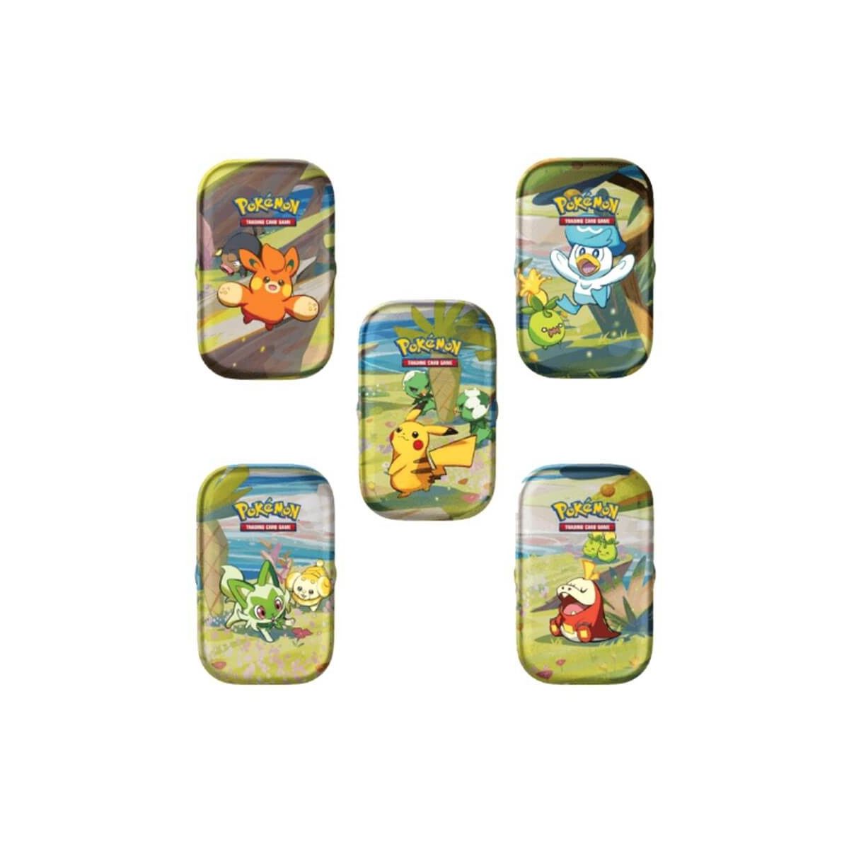 Item Pokémon – Mini-Tin-Pokébox – Scharlachrot und Lila [SV1] – FR-Zufallsmodell