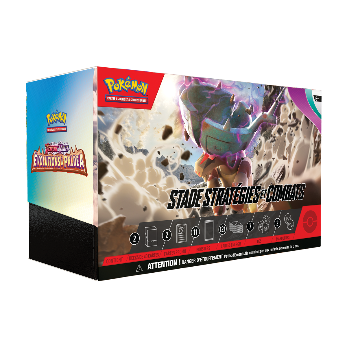 Item Pokémon – Strategie- und Kampfstadion – Scharlachrote und violette Entwicklungen in Paldea – [EV02] – FR