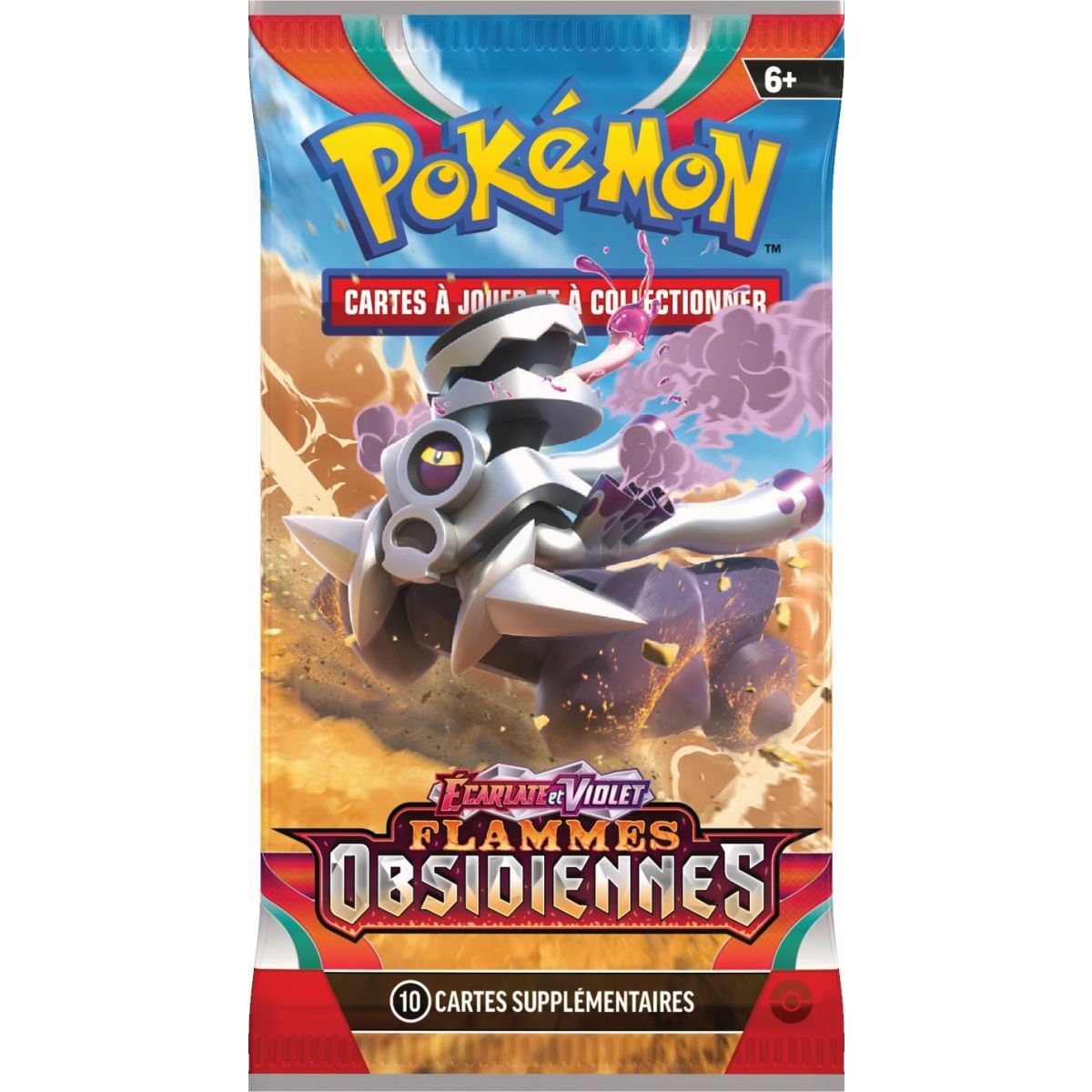 Pokémon – Display – Box mit 36 Boostern – Scharlachrot und Violett – Obsidianflammen [SV3][EV03] – FR