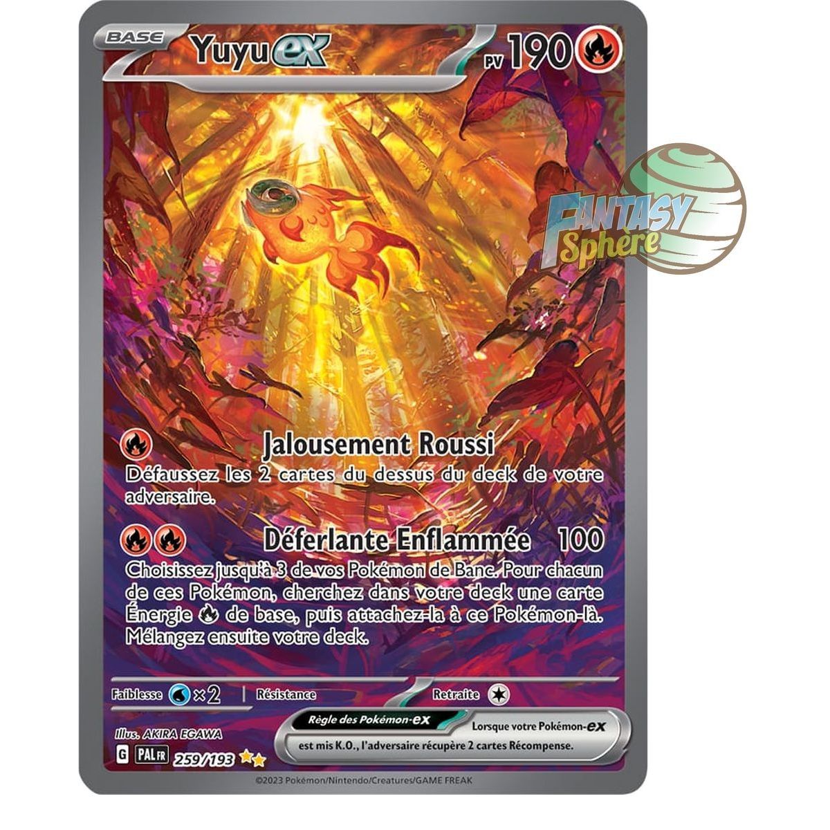 Yuyu EX – Sonderillustration Rare 259/193 – Scharlachrote und violette Entwicklung in Paldea