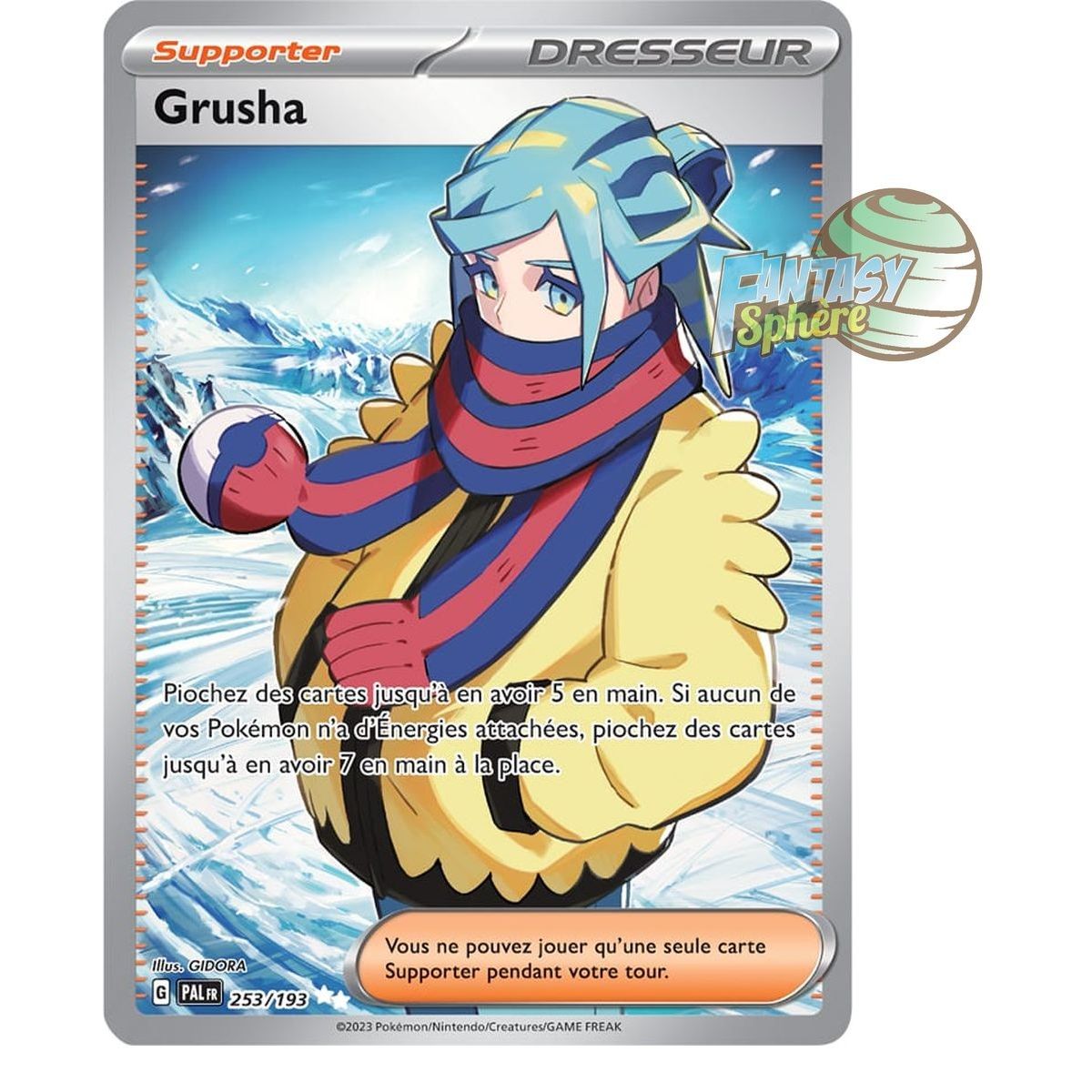 Item Grusha – Ultra Rare 253/193 – Scharlachrote und violette Entwicklung in Paldea