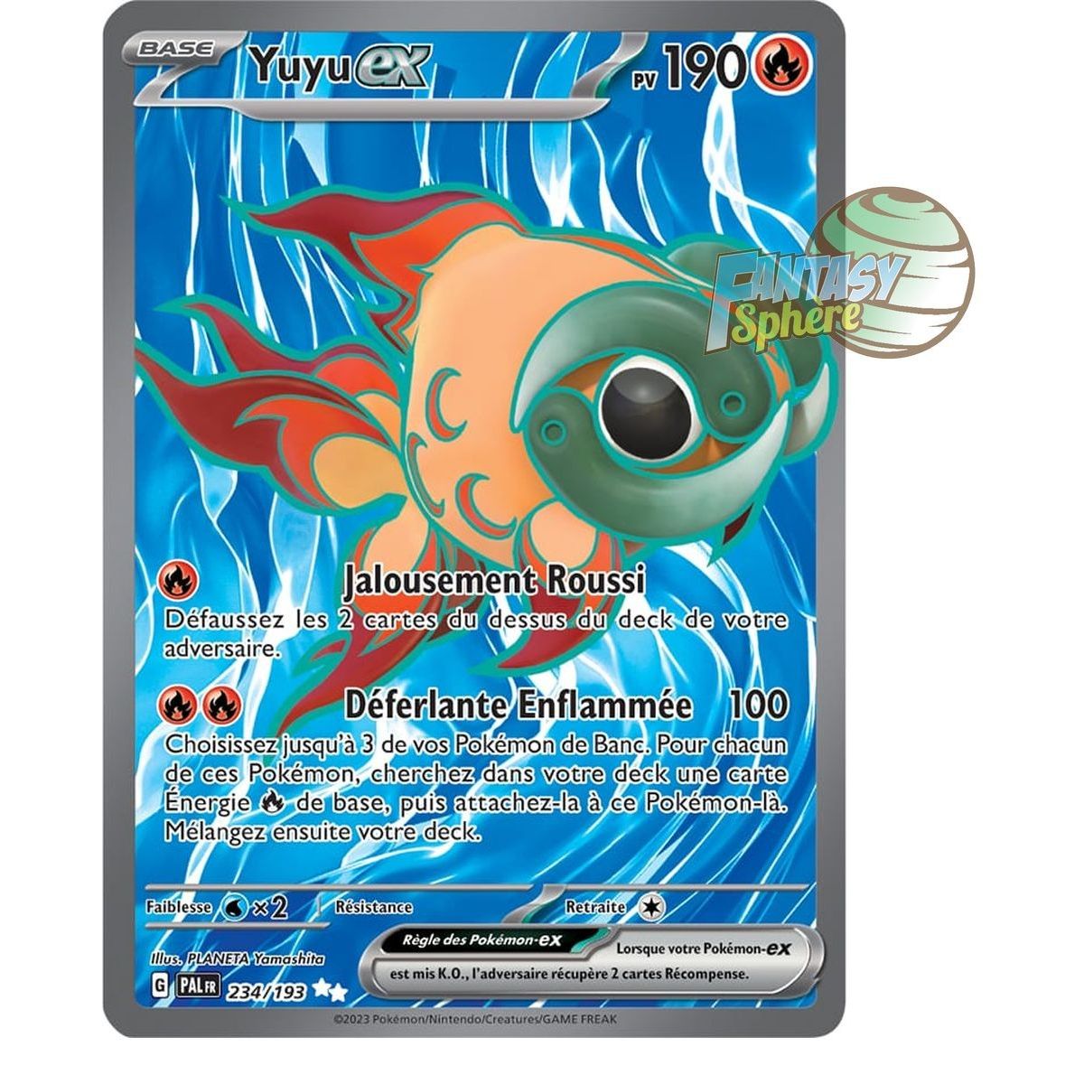 Yuyu EX – Ultra Rare 234/193 – Scharlachrote und violette Entwicklung in Paldea