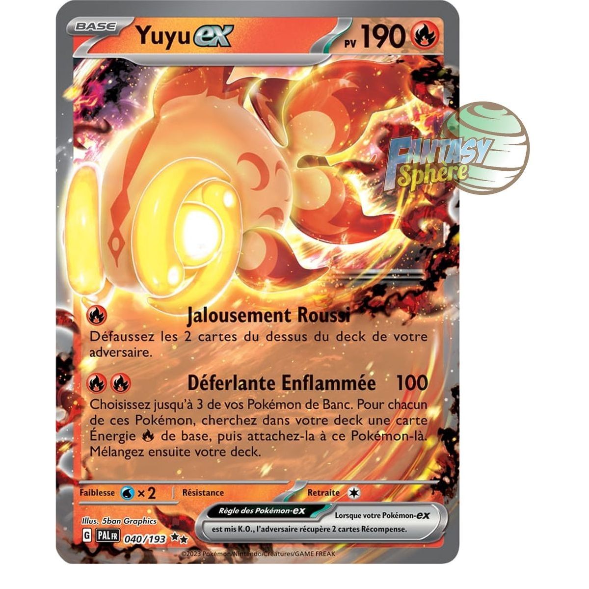 Yuyu EX – Double Rare 40/193 – Scharlachrote und violette Entwicklung in Paldea